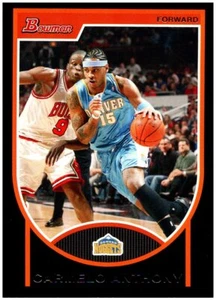 2007-08 Bowman #15 Carmelo Anthony - FREE SHIPPING! - Picture 1 of 2