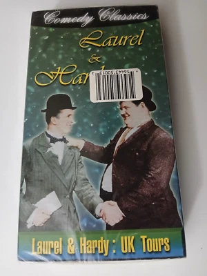 Laurel & Hardy:   UK Tours   Comedy Classics   VHS  "STILL FACTORY SEALED" - Image 1 of 2