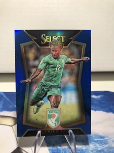 2015-2016 Panini Select #92 Wilfred Bony Blue Refractor /299 Ivory Coast - Picture 1 of 2