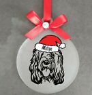 Otterhound Personalised Memorial Gift Christmas Decoration Bauble Hanging