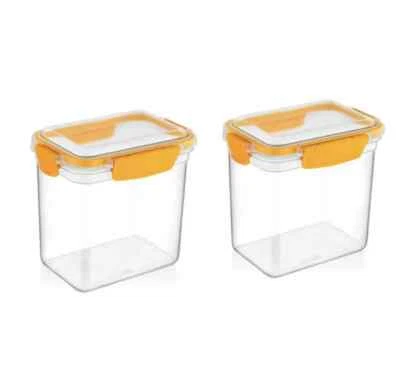 Food Storage Container box with Lid - 1500ml in Multiple Colour and Pieces (831) - Image 1 of 4