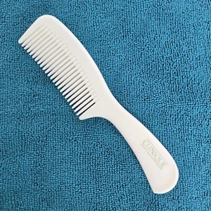 NEU Vintage 7 Zoll Clinique Reisegröße Entwirrkamm weiß - Bild 1 von 6