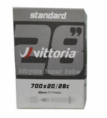 VITTORIA 2 CAMERA D'ARIA CORSA 700x20/28C VALVOLA 80 MM