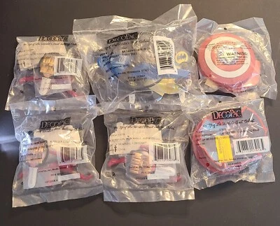 6 DecoPac Marvel DC торт декор набор лот 3 Ironman, 2 Captain America, 1 Batman - Изображение 1 из 4