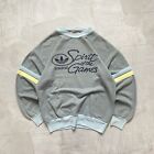 Sweat-shirt vintage Adidas Sprint Of Games Jeux Olympiques 1989 vrai grand logo homme