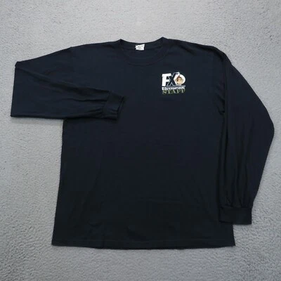 VTG FX International Shirt Mens Large Staff Employee Crew Space Monkey Astronaut - Image 1 of 4