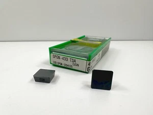 GREENLEAF SPGN-433 T3A New Carbide Inserts Grade GSN 2pcs - Picture 1 of 2