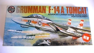 KIT AIRFIX 1/72 ème GRUMMAN F-14 A "TOMCAT" BON ÉTAT COMPLET SÉRIE 5 1975 - Imagen 1 de 4