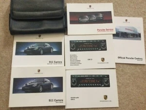 PORSCHE 911 996 (2002 - 2004) CARRERA OWNERS MANUAL HANDBOOK & WALLET FAST POST - Picture 1 of 7