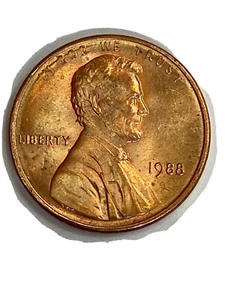 1988 breiter AM Pfennig mit Doppelschlag - Bild 1 von 9
