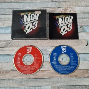 NOW THAT'S WHAT I CALL MUSIC 23 2CD 2 CD TOP CHART HITS FAT BOX DOUBLE CD - Picture 1 of 2