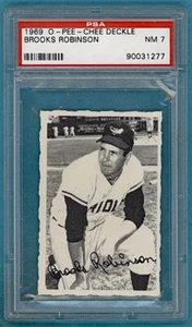 1969 O-Pee-Chee Deckle Edge Brooks Robinson – PSA 7! Orioles! Hall-of-Famer! - Picture 1 of 2