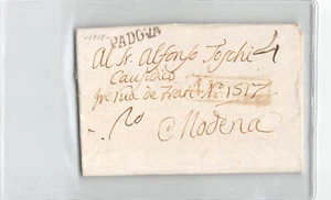 12196 PADOVA X MODENA - ANNO 1815 CON TESTO - Picture 1 of 2