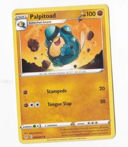 2021 Pokémon Stage 1 PALPITOAD HP 100 089/203 Evolves from Tympole - Picture 1 of 1