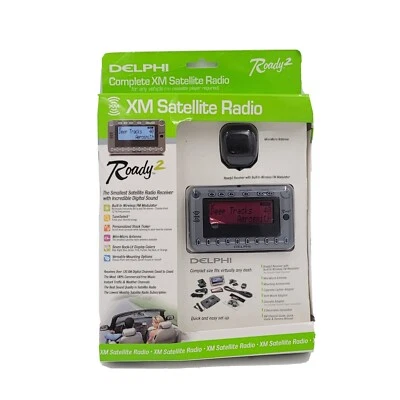 Delphi XM Satellite Radio ROADY 2 With Car Kit Model #SA10085 New Sealed - Image 1 of 2