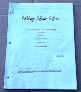 2010 Pretty Little Liars TV Show Script There's No Place Like Homecoming S1 E6 - Picture 1 of 6