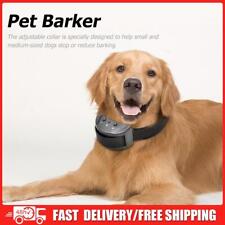 Bark Stop Shock Collar Harmless Pet Anti Barking Device Pet Training Supplies