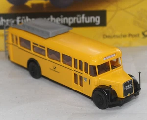 BREKINA - 006274 - DEUTSCHE POST SET - MAN DIESEL MKN BUS - DRIVING LICENSE 100 - Picture 1 of 11