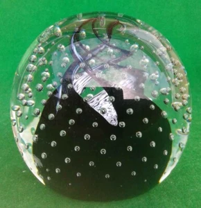 CAITHNESS SCOTLAND “CAULDRON” PAPERWEIGHT. - Picture 1 of 8