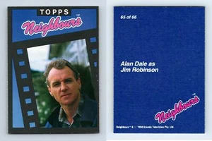 Alan Dale As Jim Robinson #65 Neighbours Series 1 Topps 1988 Trading Card - Picture 1 of 1