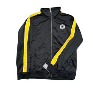 Converse All Star Youth Black Performance Jacket 961506-023, Size XL Pockets - Picture 1 of 9
