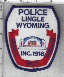 Lingle Police (Wyoming) 3rd Issue Shoulder Patch - Imagen 1 de 1