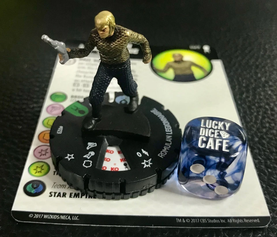 Heroclix Wizkids Star Trek Away Team 023 Romulan Legionnaire Uncommon - Image 1 of 1