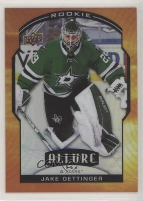 2020-21 Upper Deck Allure Rookie Sunset Jake Oettinger #91 Rookie RC - Image 1 of 2