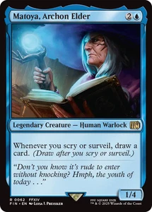 Matoya, Archon Elder 0062 ~ Rare MTG Final Fantasy Mint - Picture 1 of 1