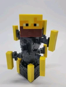Minecraft Survival Mode Spinning Blaze 5" Figure Mattel 2016 - Picture 1 of 9