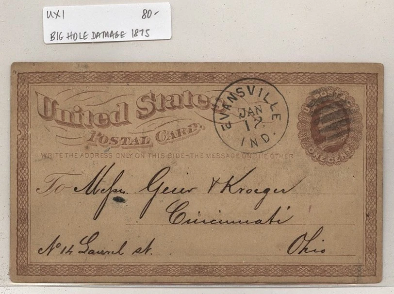 США - б/у почтовые канцелярские товары лот # 68 - Изображение 1 из 1