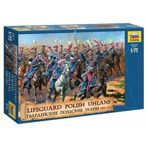 Lifeguard Polish Uhlans Napoleonic Wars 1809-1815maquette Zvezda 1/72 Lanciers P - Imagen 1 de 11