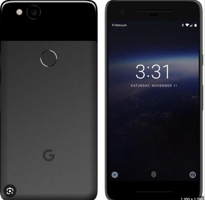 Google Pixel 2 XL - 64GB - Black (Unlocked) Smartphone, Very Good - Image 1 of 2