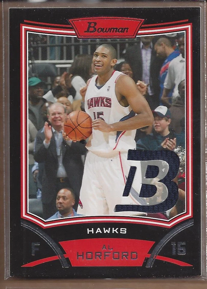 2008-09 Bowman Relics #BRAH Al Horford Jersey BSK - Image 1 of 1