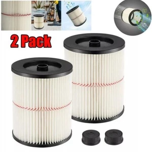 2 filtros de cartucho de repuesto para Shop.Vac Craftsman 9-17816 filtro de aire seco húmedo - Imagen 1 de 20