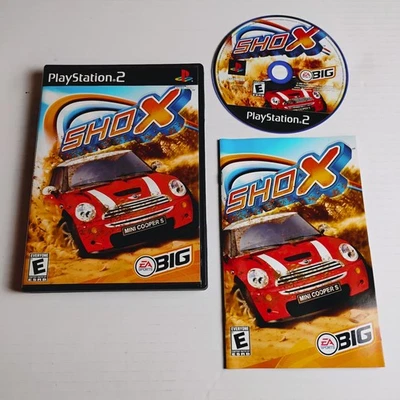 Shox PS2 Black Label CIB with Manual Refurbished Tested - Image 1 of 4