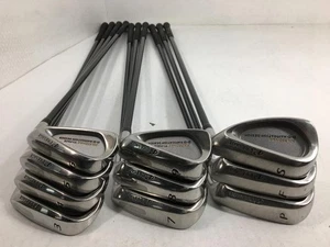 Mizuno Presage Titanium Face Iron Set 10pcs 3-SW Navi Spec Flex R - Picture 1 of 4