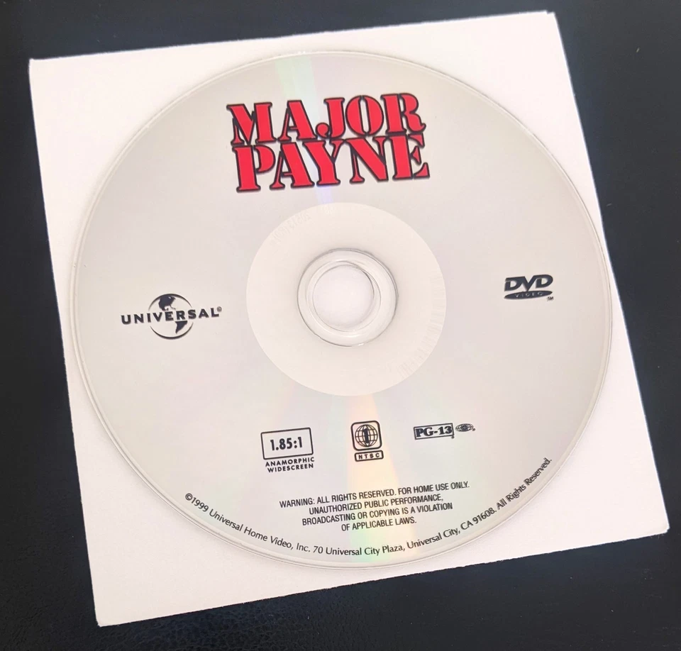 DVD DISC ONLY - Major Payne Foto 1 de 1