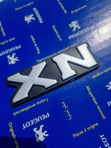 Peugeot XN 106 206 206 306 406 205 405 309 LOGO ORIGINAL BADGE NEW RARE - Picture 1 of 3