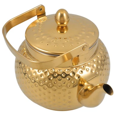  Teiera Metallo Bollitori Per Tè Bollitore in Acciaio Inossidabile Pentola - Immagine 1 di 4