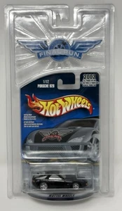 Vintage 2002 Hot Wheels Final Run PORSCHE 928 Black Real Riders New Old Stock - Picture 1 of 3