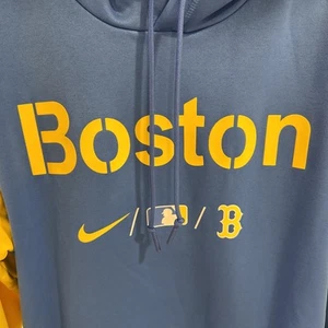 Nike Boston Red Sox City Connect Hoodie Size Large SUPER RARE!! FANTASTIC!! - Picture 1 of 4