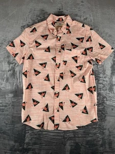 Urban Pipeline Ultimate Shirt Mens S Pink Flamingos Summer Beach Party Cocktails - Picture 1 of 6