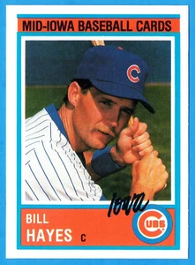 Bill Hayes 1987 Iowa Cubs # 14 (nrmt) Chicago Cubs - Bild 1 von 2