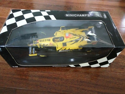 Minichamps 1:18 1998 Jordan 198 Damon Hill Tower Wing F1 Formula One - Image 1 of 4