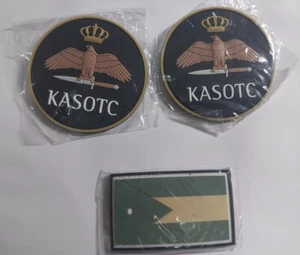Authentisches jordanisches seltenes Special Ops Forces Abzeichen Aufnäher KASOTC jährliches Krieger-Set - Bild 1 von 6