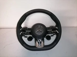 MERCEDES AMG LENKRAD E63 GT63 SL63 S63 G63 C63 ALCANTARA LEDER 2021 2022 2023 - Bild 1 von 12