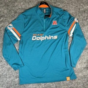 NFL Team Shirt Mens Size XL Miami Dolphins Football Pullover - Picture 1 of 11