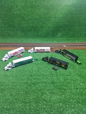 (5) Racing Champions escala 1:87 HO NASCAR Racing Team Transporter con Stock Car Foto 1 de 4