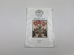 Siempre es hora de coser flores para Ginebra patrón de aguja perforadora con tela - Imagen 1 de 3